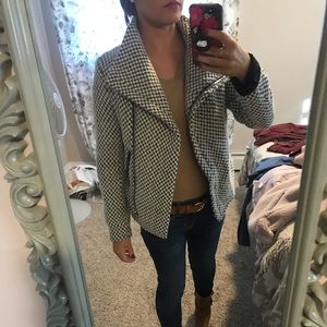 Tweed gray/cream jacket